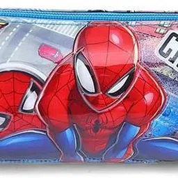 striders Spider-Man Round Storage Pouch Iconic Marvel Design for Kids & Collectors Spiderman cartoon Art Wood Pencil Box-picture-24