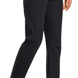 jungle spunk Women Solid Black Track Pants image 1