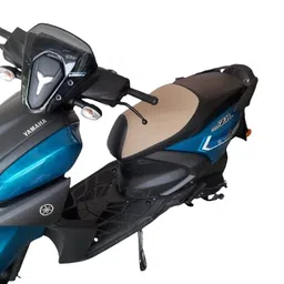 generic Ray ZR 125 Beige & Black Seat Cover for Yamaha Ray ZR 125 image 4