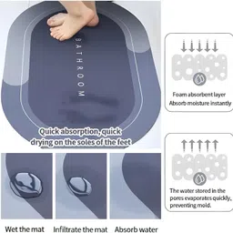 snapmat Rubber Bathroom Mat image 2