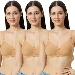libertina Pack of 3 Women Everyday Lightly Padded Bra-picture-31