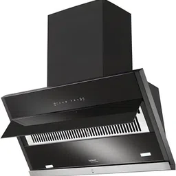 hindware MAPLE 90 | Filterless | Automatic louvre opening | Max. Suction Auto Clean Wall Mounted Black 1350 CMH Chimney image 5