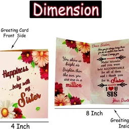 midiron Handmade & Tasty Chocolate with Rakhi Greeting Card & Coffee Mug IZ23-11 Ceramic Gift Box image 3