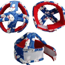 sbts Combo of Baby Infants Head,Back Protector & Safety Helmet with Straps (Set of 2) image 4