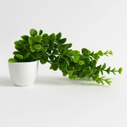 akp Pack of 3 Artificial Creeper plant Bonsai Artificial Plantwith Pot image 3