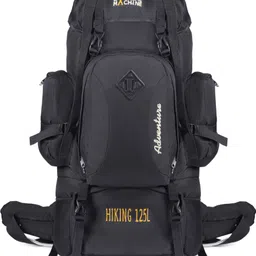 extreme machine Metal Frame Detachable Rucksack for Trekking, Hiking with Rain Cover Rucksack - 125 L-picture-28