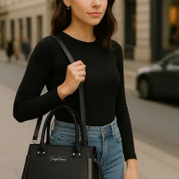 starwings Black Women Sling Bag Sling Bag Casual Unique New Design Classy Shoulder Crossbody Handbag For Women image 3