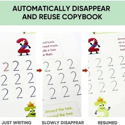 snowshell Magic Reused Practice book For Kids Handwriting 4 Book Drawing Books Magic Zx198 image 4