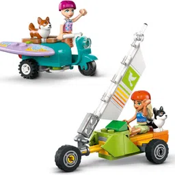 lego Friends Surfing Dogs and Scooter Adventure Building Toy 42641 (113 Blocks) image 4