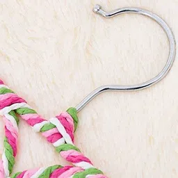 kanha " Multipurpose Foldable 28 Slots Ring Holder Hanger for Scarf, Tie, Towels, Belts, Dupatta, Socks Closet Accessory" Scarf Organizer image 5