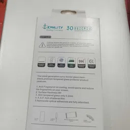 Nusrathstore Edge To Edge Tempered Glass for Curve display image 2