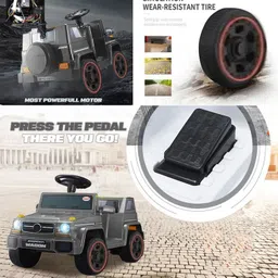 vihu New_S- Wagon EV , with music player , weight cap : 50 kgs, heaviest battery image 2