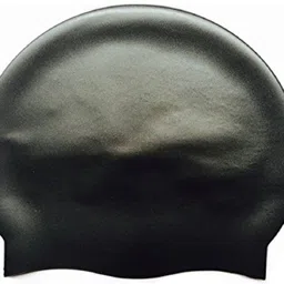 leosportz Unisex-Kids & Adults Adjustable Plain Flat Silicone Swimming Cap Swimming Cap-picture-22