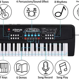 saleoff Bigfun 37 Keys Kids Piano Keyboard | Piano For Kids With Microphone147 image 4