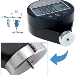 divinext Digital Shore A Durometer Scale Digital Hardness Tester Digital Rubber Meter Dial Indicator image 3