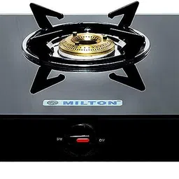 Premium Black Glass Manual Gas Stove-image-38