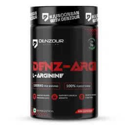 DENZOUR NUTRITION L-Arginine 1000 mg for Muscle Growth, Healthy Blood Pressure Level, Stamina, Recovery, Immune Booster & Energy | Supports Heavy Training For Men & Women- 60 Veg Capsules-image-15