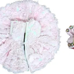 nini 4 NO Laddu Gopal Ji Thakur Ji Beautiful Winter Dress with Pagdi Dress image 5