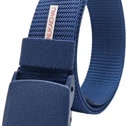 nukaichau Boys Casual, Evening, Party Blue Nylon Belt image 1
