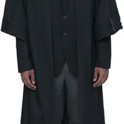 Men ADVOCATE GOWN Solid Suit-image-1