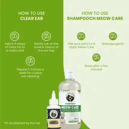 fur ball story Cat Hygiene Combo Pack Conditioning Natural Cat Shampoo image 5