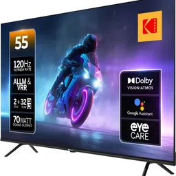 kodak MotionX 139 cm (55 inch) QLED Ultra HD (4K) Smart Google TV image 3