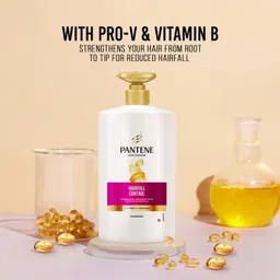 pantene Hair Science Hairfall Control Shampoo,lesser hairfall image 3