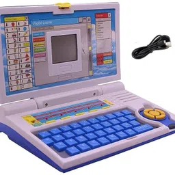 namanshu tex 20 Activities Educational Laptop Toy Computer Toy with Mouse for Kids 3 Years image 2