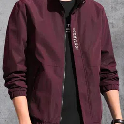 brightkrafts Men Solid Bomber Jacket-picture-15