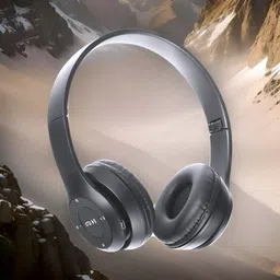 tws Foldable Wireless Bass Wave Deep Sound_VK Bluetooth & Wired Headset image 1