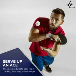 pulseit PulseBounce 3-Star Ping Pong Balls 40+ for Professional Matches Table Tennis Ball image 5