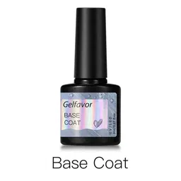 Gelfavor Nail Gel Base & Top Coat Hybrid Nail Polish - GF-Base+Top 8 ml-image-1