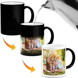 giventa Personalized Magic Photo – Color Changing Heat Sensitive (11oz) Ceramic Coffee Mug image 1