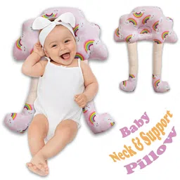 pseudo Pillow Cotton Solid Baby Pillow Pack of 1-picture-17