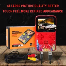 COUNTACH 500 IN 1 G620 Portable Mini Retro Video Game 3inch Games with Play games On TV 500 Games GB with Video Controller with 500 Games Super Mario Contra Series Street Fighter image 2