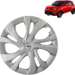 prigan KUV100 SFT5 Silver 14 INCH Wheel Cover For Mahindra KUV100-picture-22