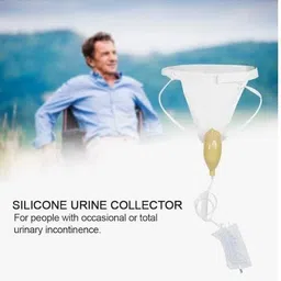 kasha Silicone Urine Collector Portable Wearable Male Urinary Drainage Bag System Urine Bag image 3
