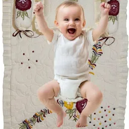 eram weavers 250 TC Cotton Single Embroidered Flat Bedsheet image 2