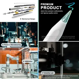 Metapen A8 Stylus Pencil with Magentic Attach for Apple iPad 2018-2025 Stylus image 4