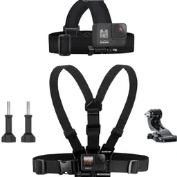 Actrovax Chest Harness Mount Kit for GoPro, Head Strap Body Mount-fc Strap-picture-21
