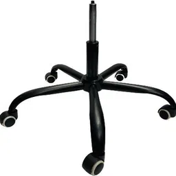 goyalson Chair Base (Black) White Black Wheel & 120 mm Power Hydraulic Fixed Furniture Caster-picture-10
