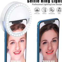 PARADISEECOM Shoe Collector Selfie Ring Light – 3 Brightness Levels Flash image 5