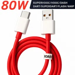 RoarX USB Type C Cable 8 A 1 m Nord Series N10 N100(Oneplus Series 11, 10,9,8,7,6,5,3 Series,10Pro) Supervooc 80w cable compatible with Oneplus 80W Charging Cable USB to Type C Warp Charger SuperVooc/Dash Super Charge Cable for Oneplus 12,12R,11,11R,10 Pro,10R,10T,9RT,9R,8T Nord 4, CE4, 3,CE3 Lite, Nord 2,Ce 3 5G, Ce3 Lite-picture-19