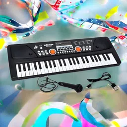 49-Keys Musical Piano with Mic for Kids Analog Portable Keyboard For Kids_A61-image-45