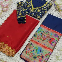 pinkbindi Solid Semi Stitched Lehenga Choli image 4