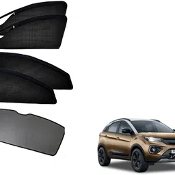 kozdiko Side Window, Rear Window Sun Shade For Tata Nexon EV-picture-33