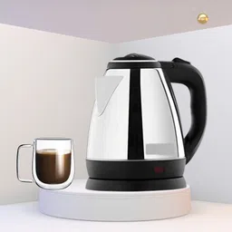 mart nest Electric Kettle with Stainless Steel Body, 1.5ltr for boiling Water,tea,EggsX143 Electric Kettle-picture-11
