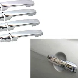motoshield Moto Shield Car Chrome Door Handle for I20 OLD HYUNDAI Car Door Handle image 3
