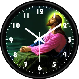 khushi collection Analog 25 cm X 25 cm Wall Clock-picture-11