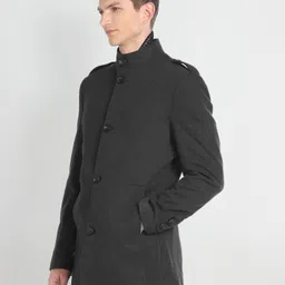arrow sport Polyester Solid Coat For Men image 5